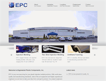 Tablet Screenshot of epcmfg.com